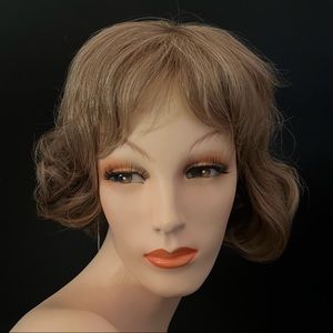 NWT Kingsley 100% Human Hair Wig Light Brown